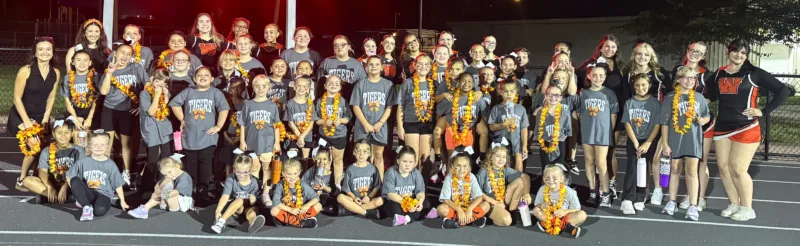 Wellsville Cheerleaders Host Annual Youth Cheer Clinic